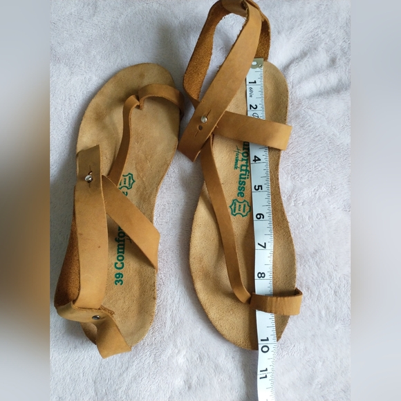 Comfortfüẞe Sara leather sandals - Picture 4 of 5